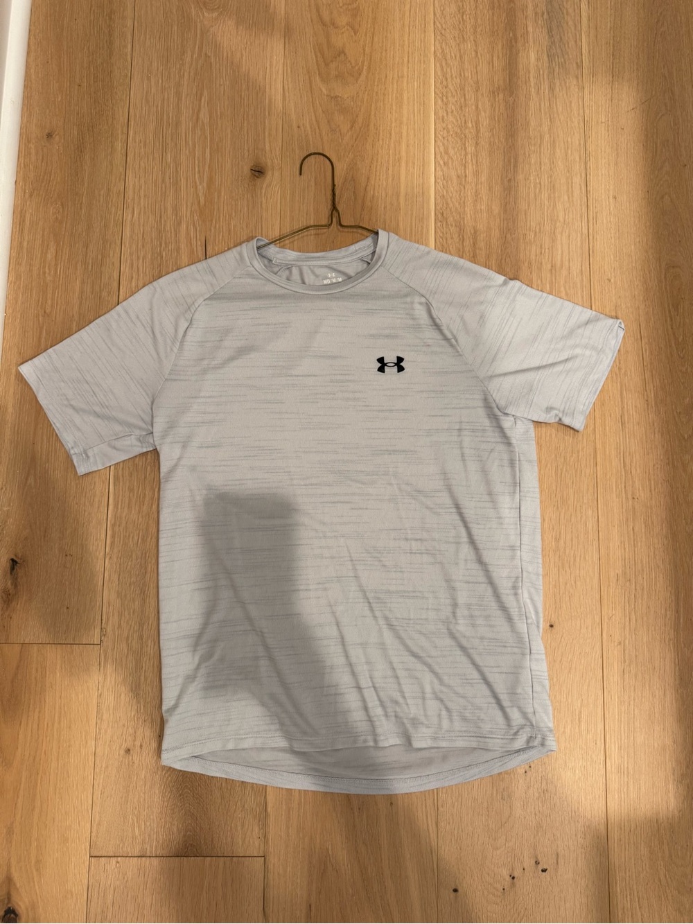Under Armour Light Gray Short Sleeve Performance Tee